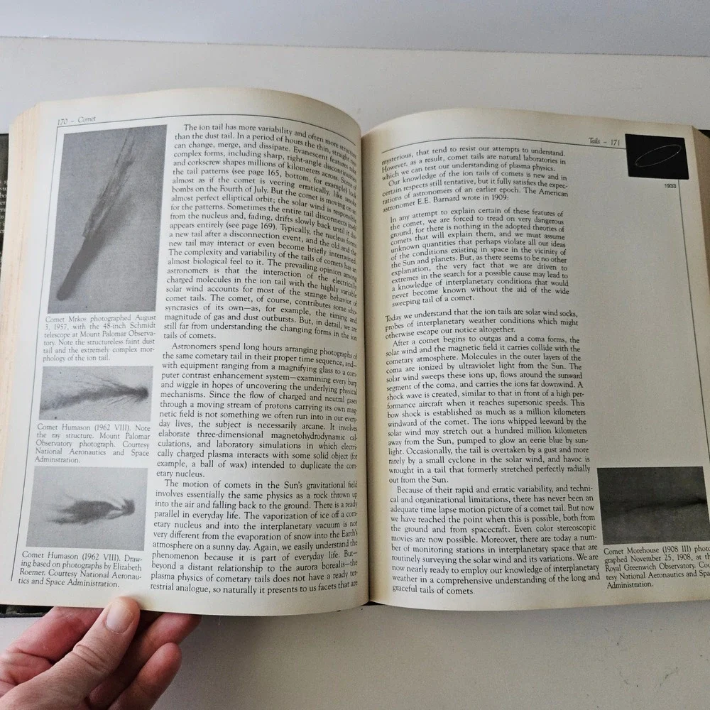 Comet by Carl Sagan and Ann Druyan 1985 First Edition HCDJ Book
